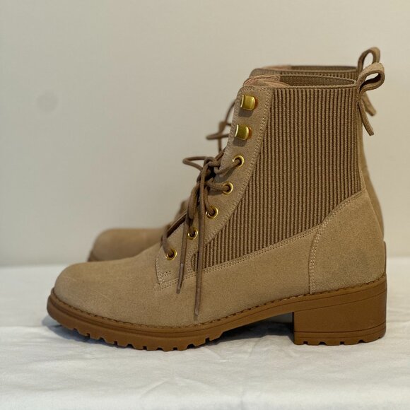 Cole Haan Women’s Camea Waterproof Combat Boots – Size 8 B - Picture 9 of 12